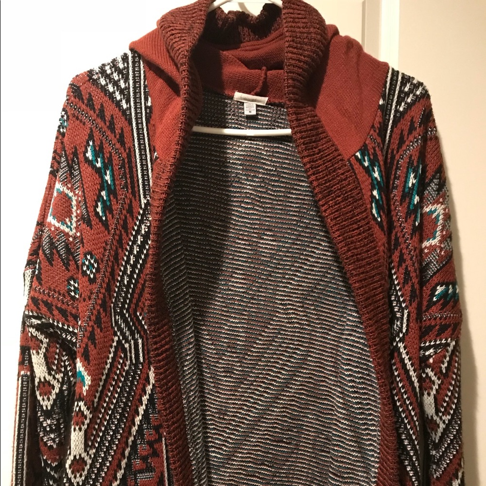 EUC urban outfitters Ecote Aztec cardigan size s